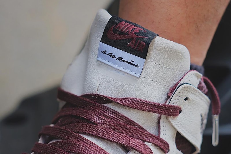a ma maniere air jordan 1 retro high og white maroon snakeskin release date info store list buying guide photos price 