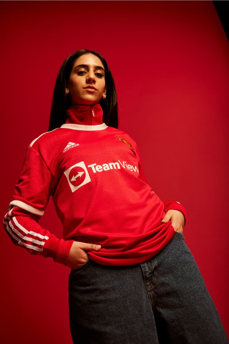 Manchester United 2021/22 Home Kit adidas Football red luke shaw release information teamviewer