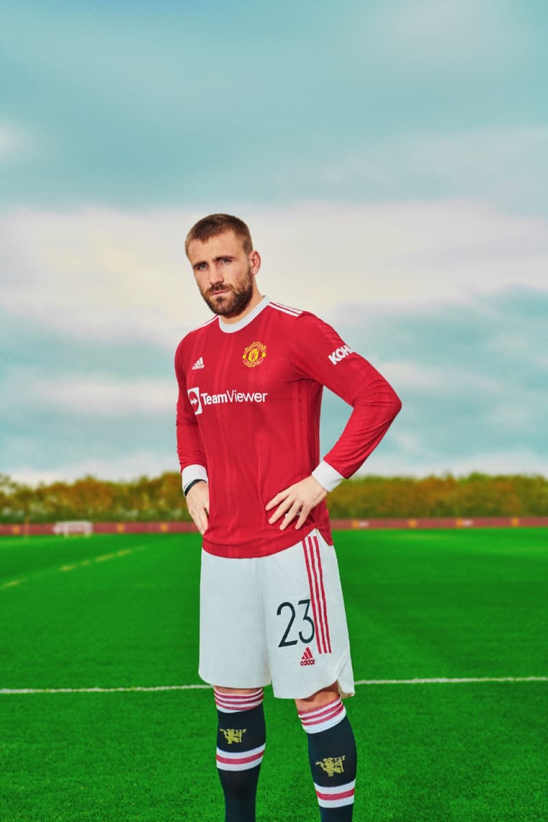 Manchester United 2021/22 Home Kit adidas Football - HYPEBEAST