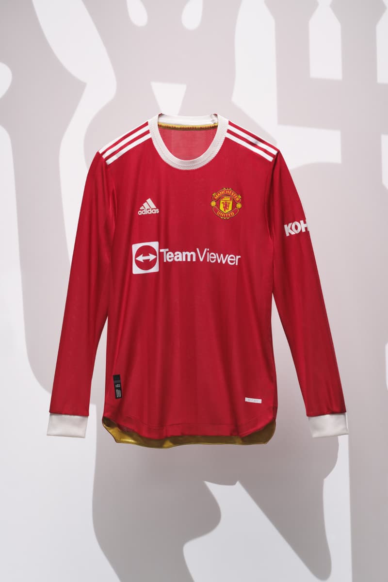 Manchester United 2021 22 Home Kit Adidas Football Hypebeast