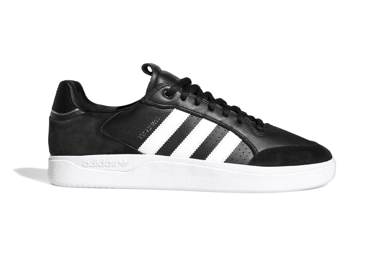 adidas Originals Tyshawn Low Sneaker Release Info white black green