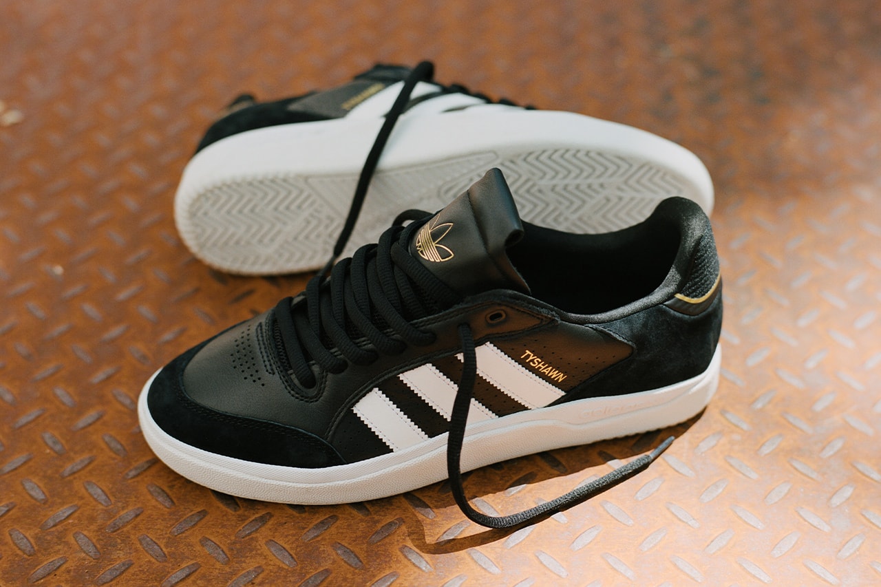 adidas Originals Tyshawn Low Sneaker Release Info white black green