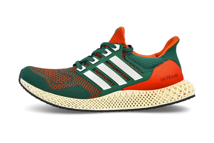 adidas Fits the Ultra4D in "Miami Hurricanes" Colors