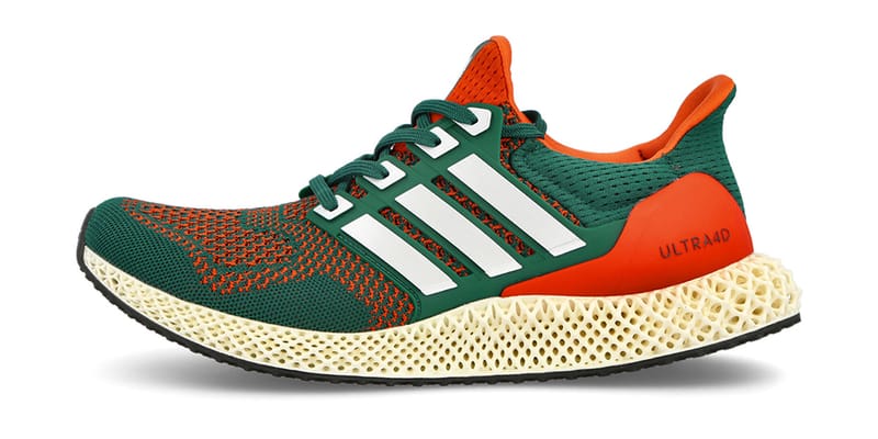 ultra boost green and orange