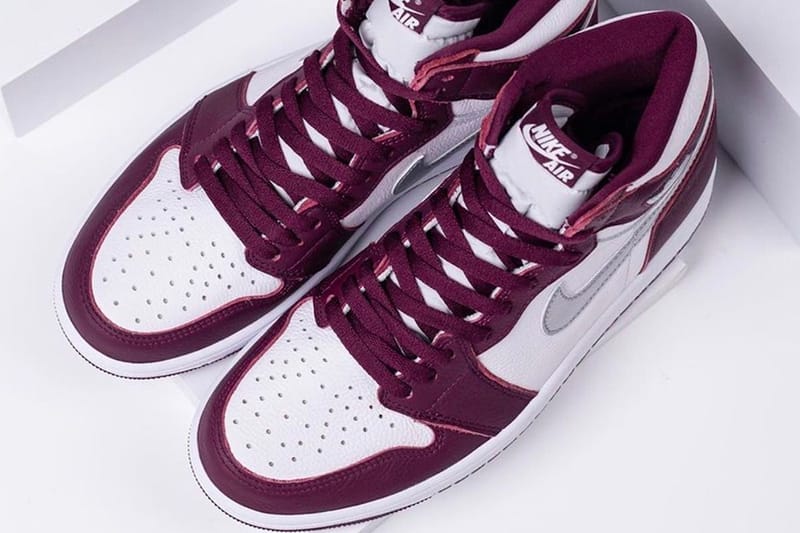 air jordan 1 retro high og bordeaux