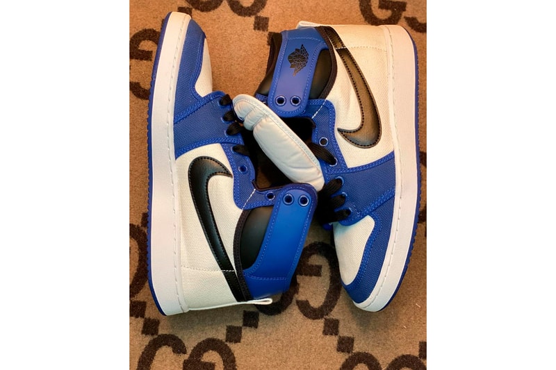 Air Jordan 1 KO Retro Storm Blue Closer Look Release Info DA9089-401 White Black Buy Price Date 