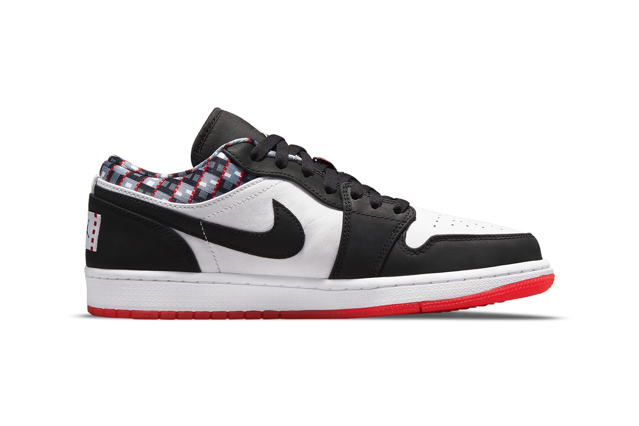 air michael jordan brand 1 low quai 54 white red black dm0095 106 official release date info photos price store list buying guide 