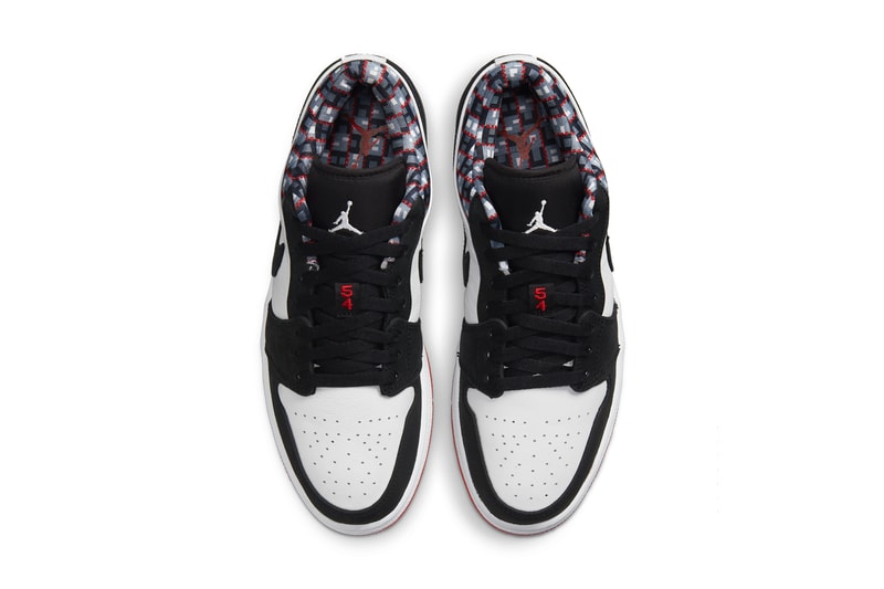 air michael jordan brand 1 low quai 54 white red black dm0095 106 official release date info photos price store list buying guide 