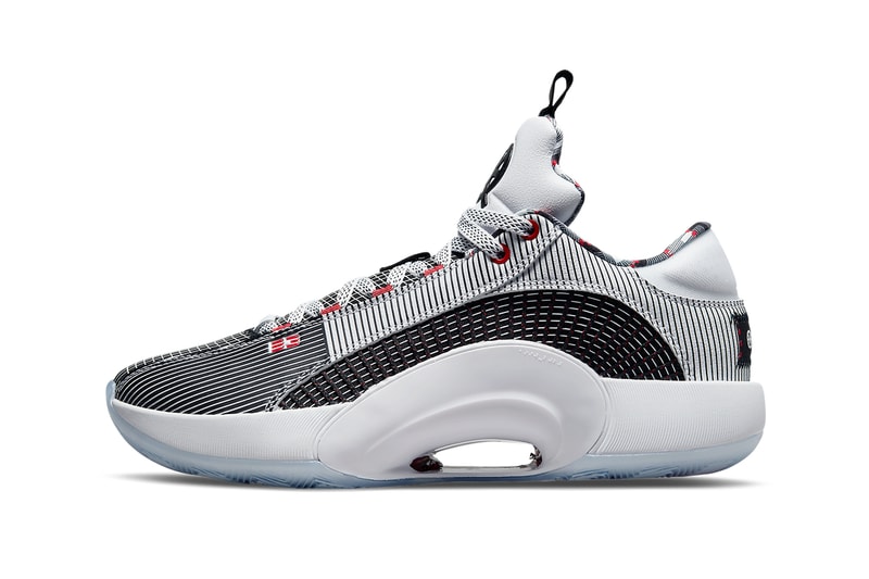 air jordan 35 low quai 54 white red black DJ2830 106 release date info store list buying guide photos price 
