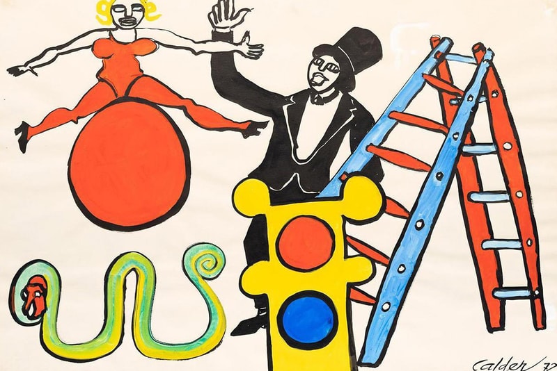Alexander Calder Opera Gallery Viewing Room Art