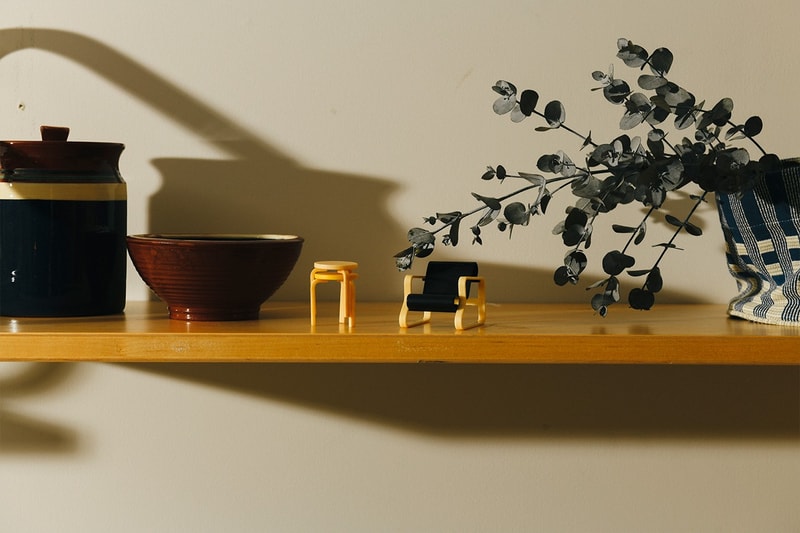artek miniatures alvar aalto takaratomy arts collaboration mini furniture iconic pieces homeware accessories decor collection release info
