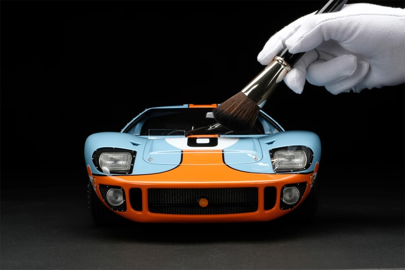amalgam collection 1 8th scale replica model 1969 le mans winning ford gt40 race car racing 