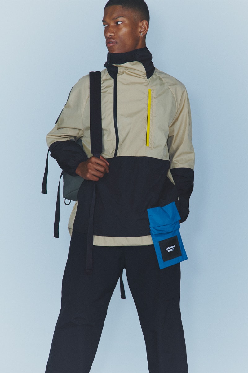 AMBUSH Unveils Wilderness Adventure-Inspired SS22 Collection Yoon Ahn AMBUSH Spring/Summer 2022 Collection Lookbook hagihara takuya ambush artisanal ambush wardrobe nike technical fabrics journey around he world