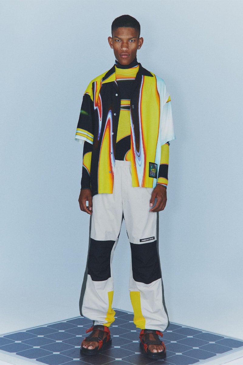 AMBUSH Unveils Wilderness Adventure-Inspired SS22 Collection Yoon Ahn AMBUSH Spring/Summer 2022 Collection Lookbook hagihara takuya ambush artisanal ambush wardrobe nike technical fabrics journey around he world