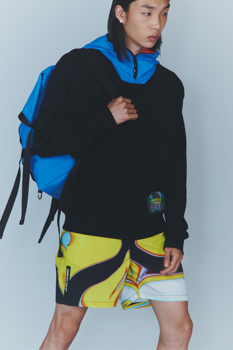 AMBUSH Unveils Wilderness Adventure-Inspired SS22 Collection Yoon Ahn AMBUSH Spring/Summer 2022 Collection Lookbook hagihara takuya ambush artisanal ambush wardrobe nike technical fabrics journey around he world