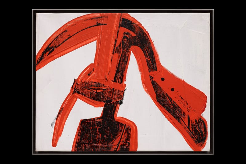 Andy Warhol's 'Hammer and Sickle' Paintings Aren't Meant To Be Political