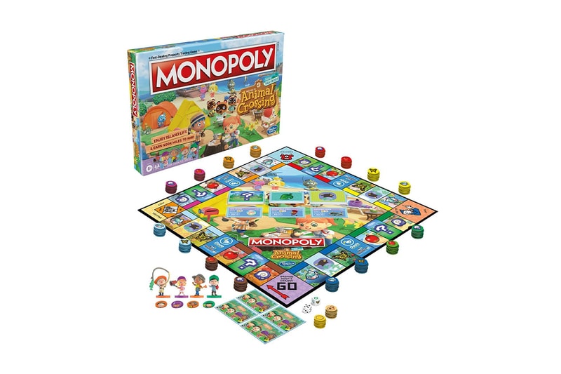 Animal Crossing new horizons Edition Monopoly Release Info board games nintendo switch 