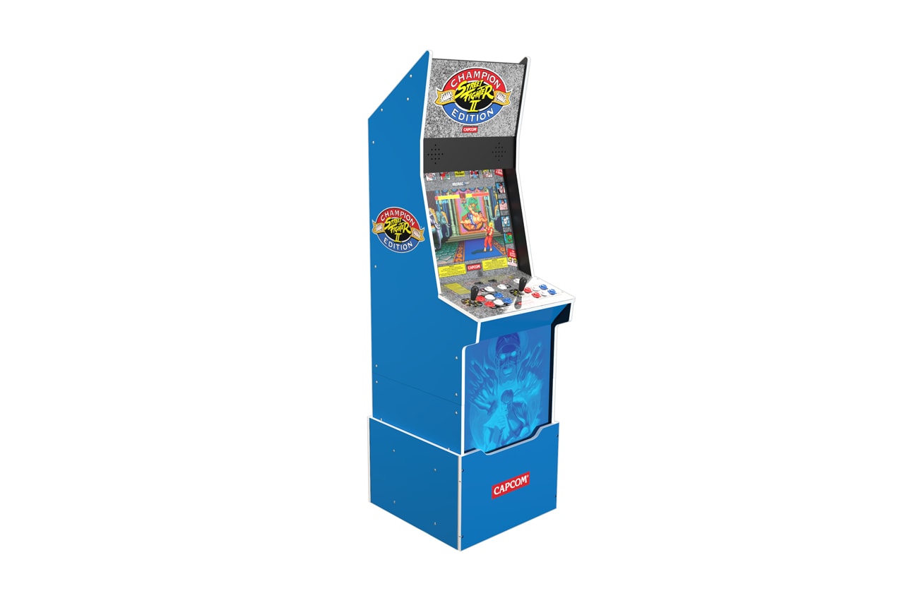 Arcade 1Up Street Fighter 3 in 1 Retro Video Game Cabinet with