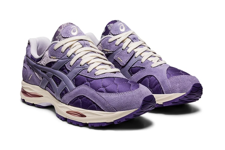 ASICS Livens up the GEL-MC Plus With Quilted Uppers and Paisley Patches
