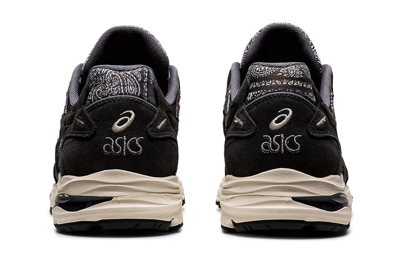 asics gel mc plus ash rock black lilac purple cream quilted paisley 1201A312 500 001 official release date info photos price store list buying guide