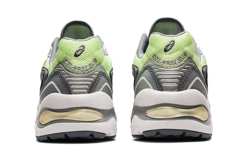 ASICS GEL-PRELEUS "Illuminate Yellow/Sheet Rock" release information green silver