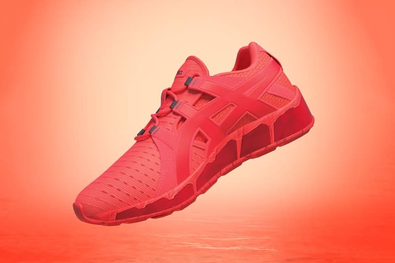 asics nft sunrise red digital sneakers release information online auction buy cop purchase