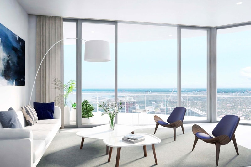 Take a Look Inside the Jaw Dropping Aston Martin Residences in Miami girard perregaux tourbillon three flying bridges south beach biscayne bay florida architecture aston martin vulcan complex 