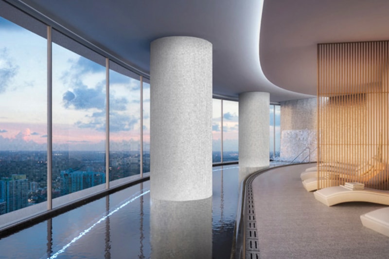 Take a Look Inside the Jaw Dropping Aston Martin Residences in Miami girard perregaux tourbillon three flying bridges south beach biscayne bay florida architecture aston martin vulcan complex 