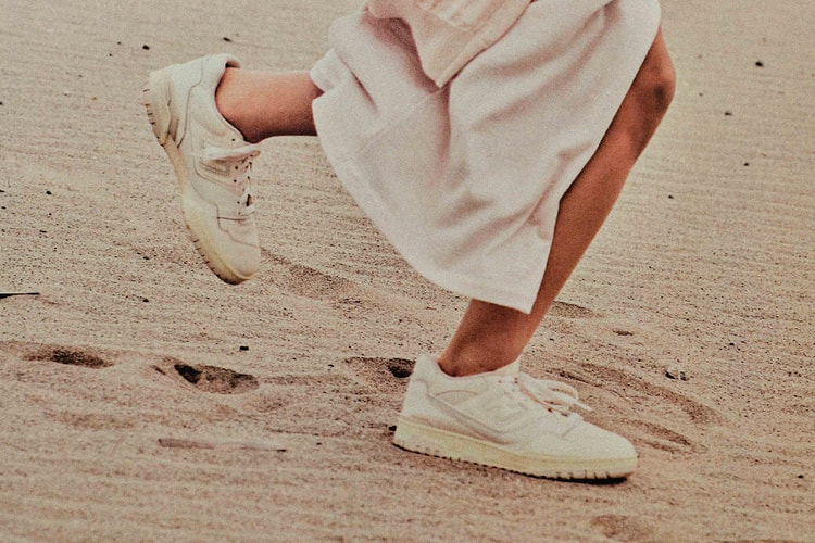 AURALEE Strips Back the New Balance 550