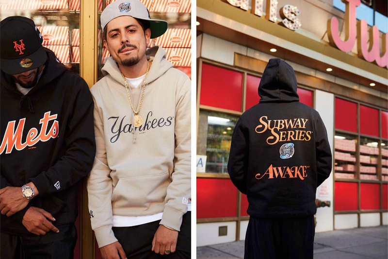 awake ny mlb new era subway series hoodies tees hats cap release date info store list buying guide photos price new york mets yankees baseball 