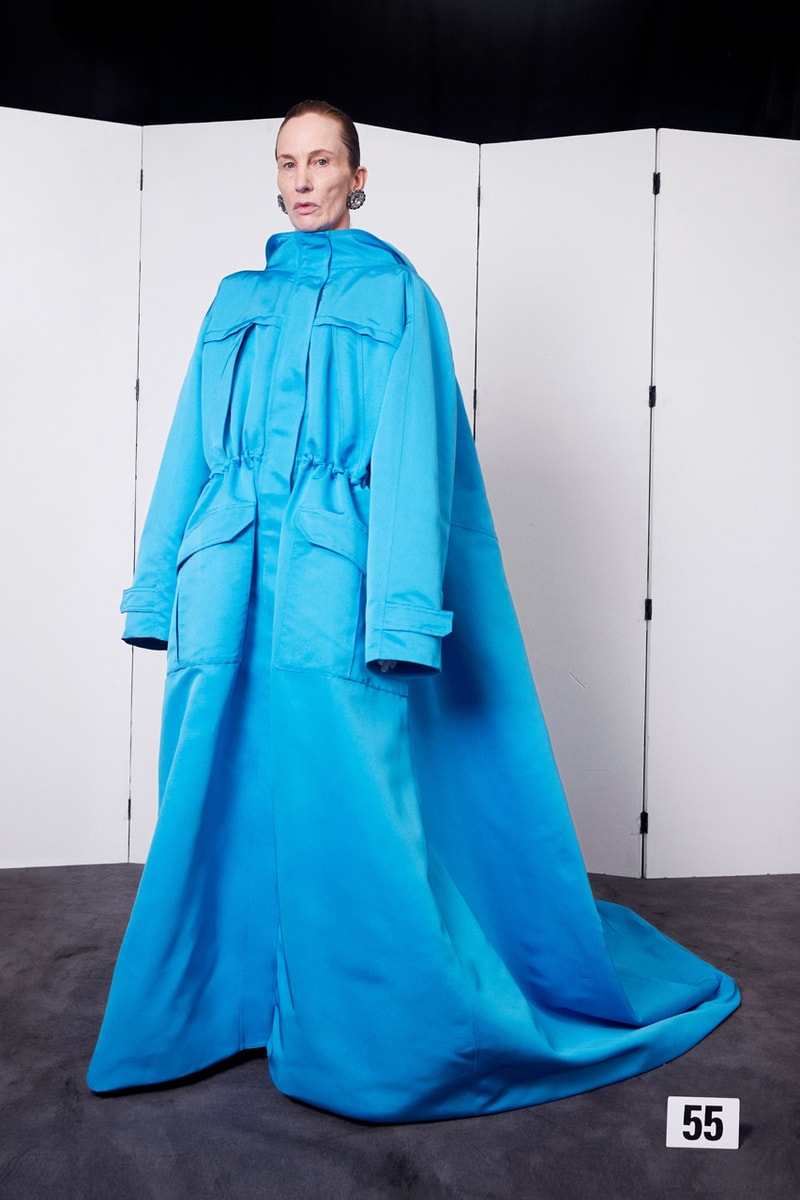 Balenciaga Couture 50th Collection Demna Gvasalia Return Paris Fashion House Livestreamed First Look Review News 
