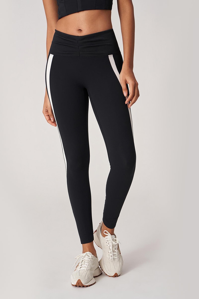 New Balance Solid Color Side Stripe Women's Lifestyle Tight