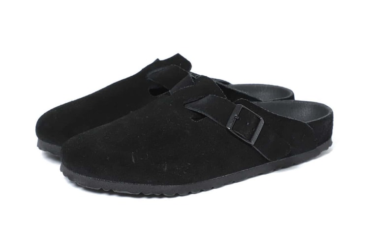 BEAMS and Birkenstock Bring Black Suede To the Boston Clog