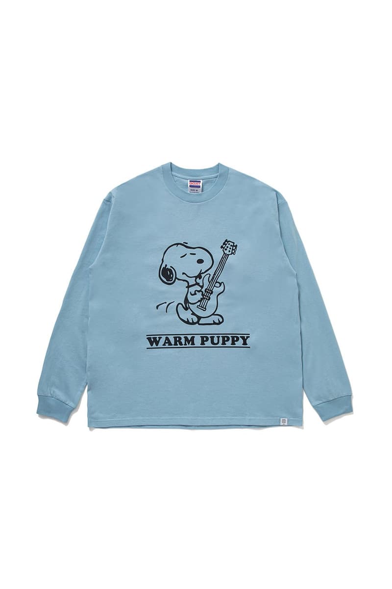 BEDWIN & THE HEARTBREAKERS x PEANUTS Collab japan fashion lookbook snoopy charlie brown grey yellow white cream black