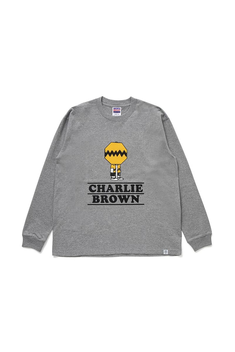 BEDWIN & THE HEARTBREAKERS x PEANUTS Collab japan fashion lookbook snoopy charlie brown grey yellow white cream black