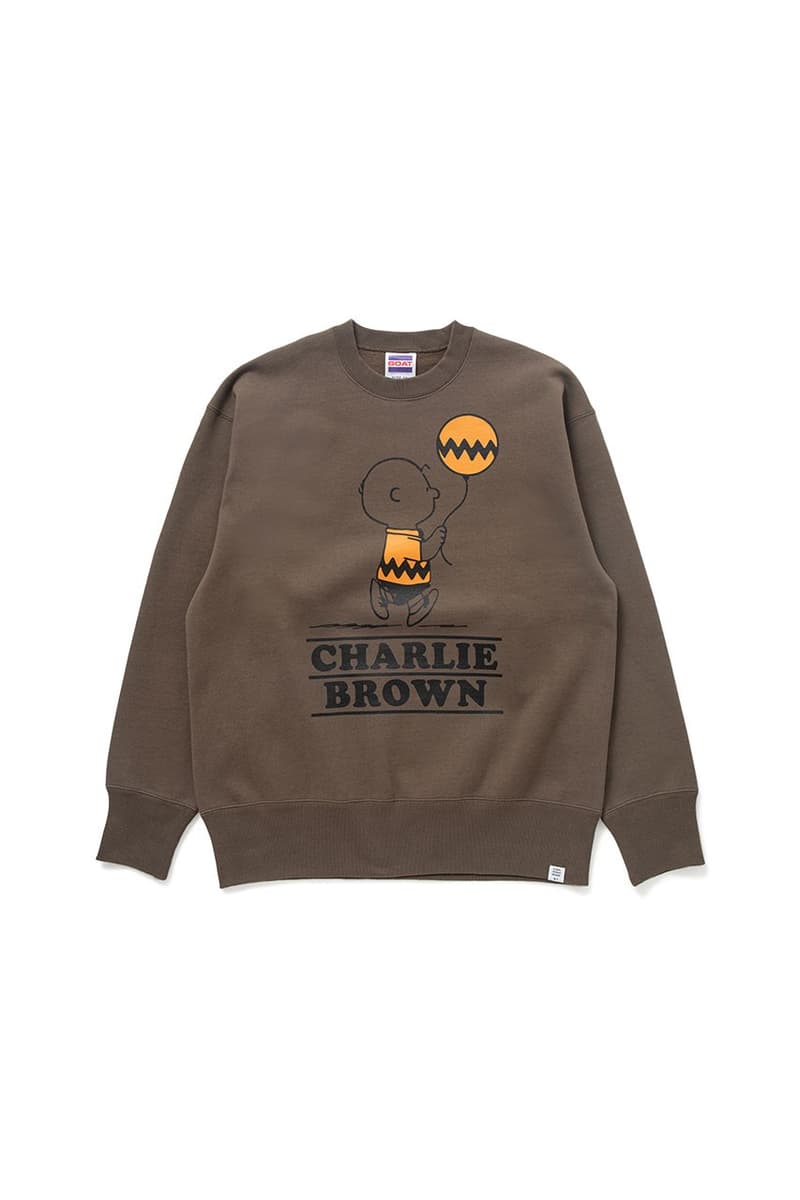 BEDWIN & THE HEARTBREAKERS x PEANUTS Collab japan fashion lookbook snoopy charlie brown grey yellow white cream black