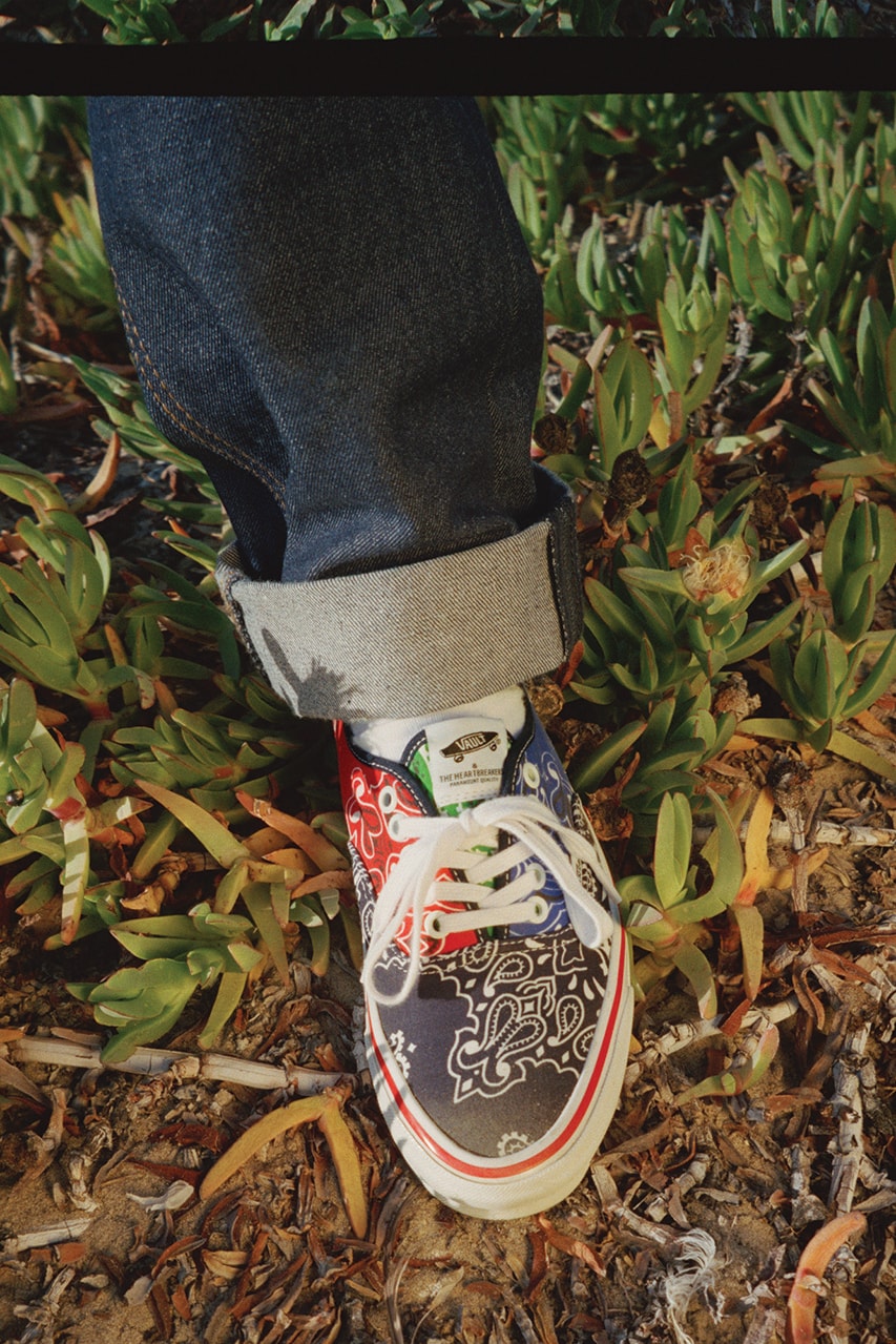 bedwin and the heartbreakers vault by vans old skool authentic bandana pack release information details