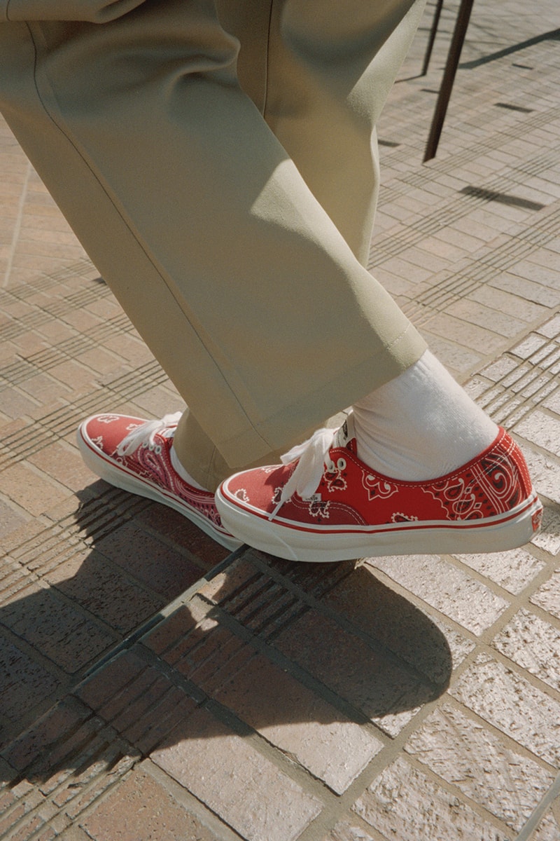 bedwin and the heartbreakers vault by vans old skool authentic bandana pack release information details