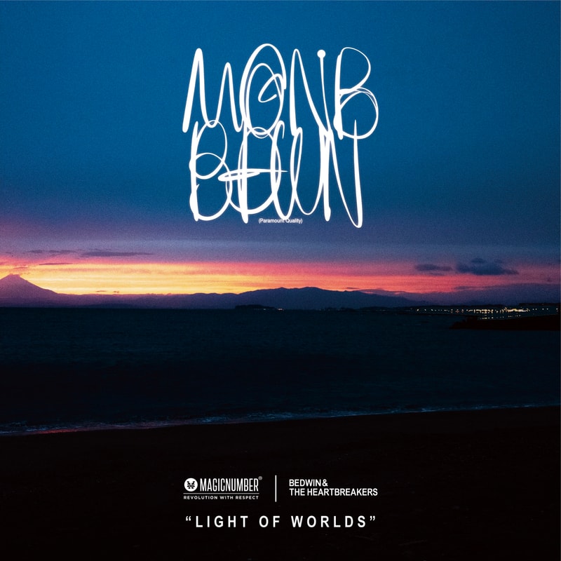 MAGIC NUMBER BEDWIN & THE HEARTBREAKERS Reveal "LIGHT OF WORLDS" Watanabe Masafume Nakamura Ryu Tokyo Kamakura  Ray Gun david carson route 134 Capsule Collection