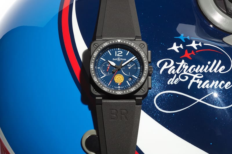 Bell & Ross Drops Black Ceramic BR 03-94 Patrouille de France Chronograph