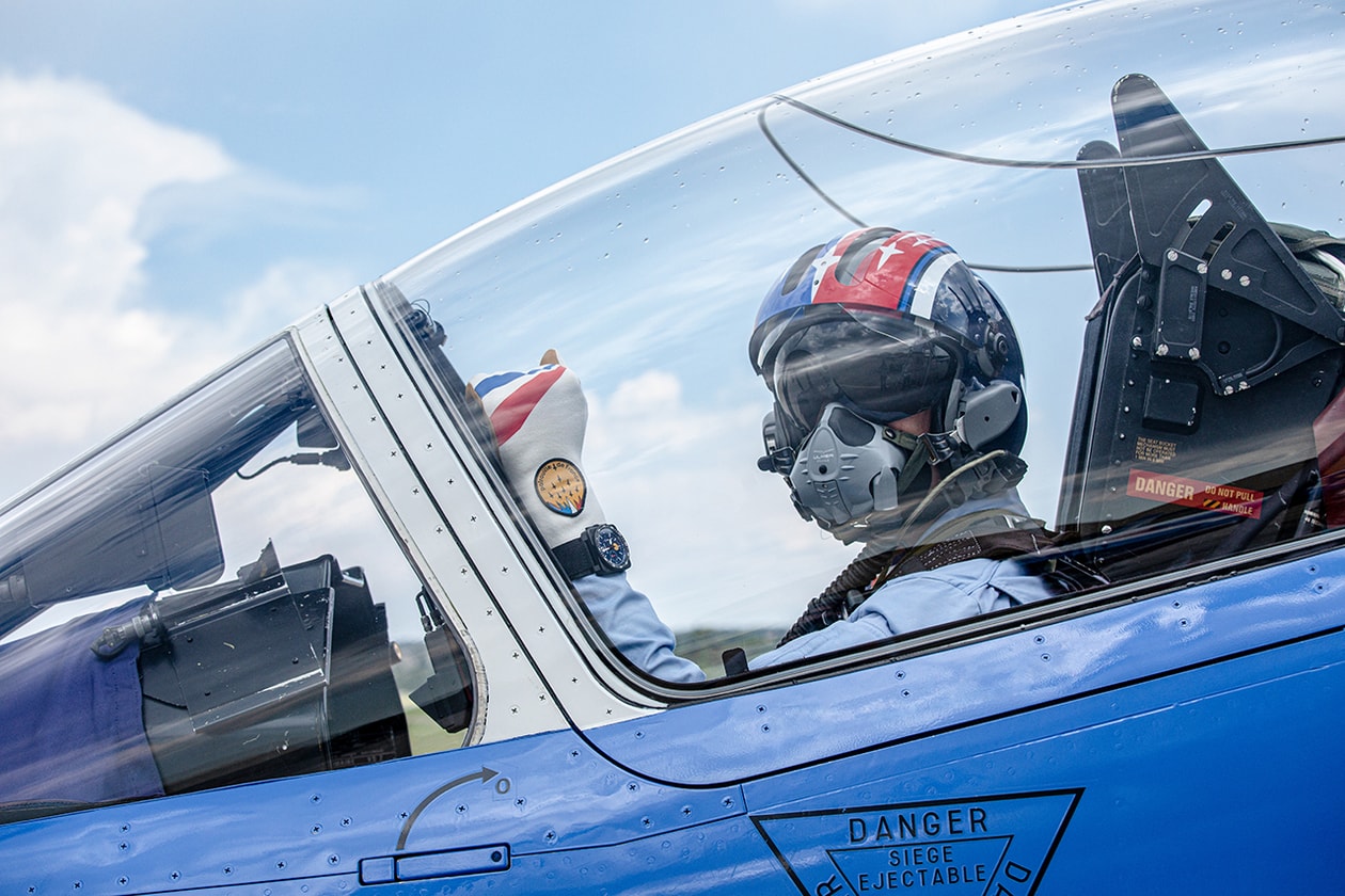 Black Ceramic Chronograph From Bell & Ross Marks Brand's Status as Watch Partner of French Aerobatic Team