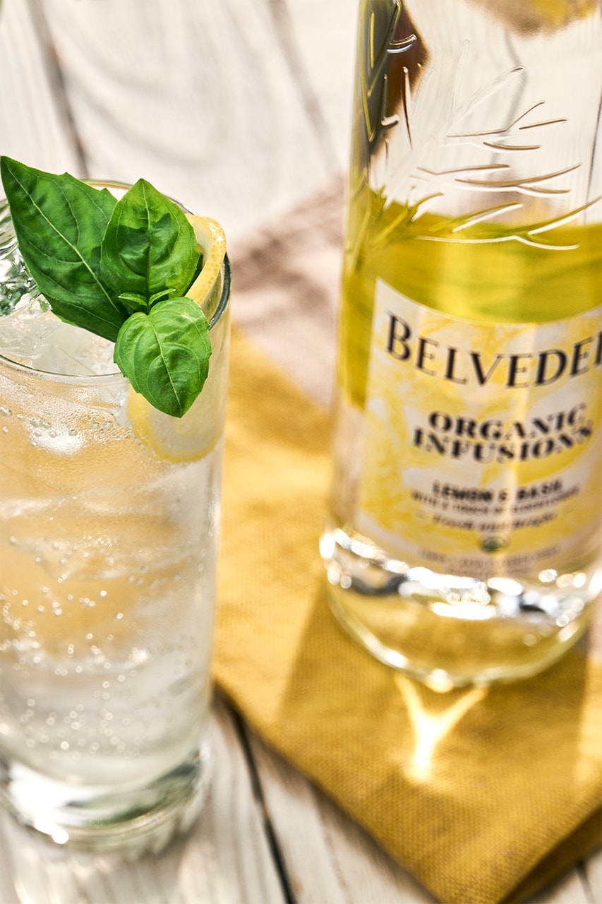 belvedere organic infusions flavored vodka nyc interactive greenhouse installation new york city lemon basil pear ginger blackberry lemongrass