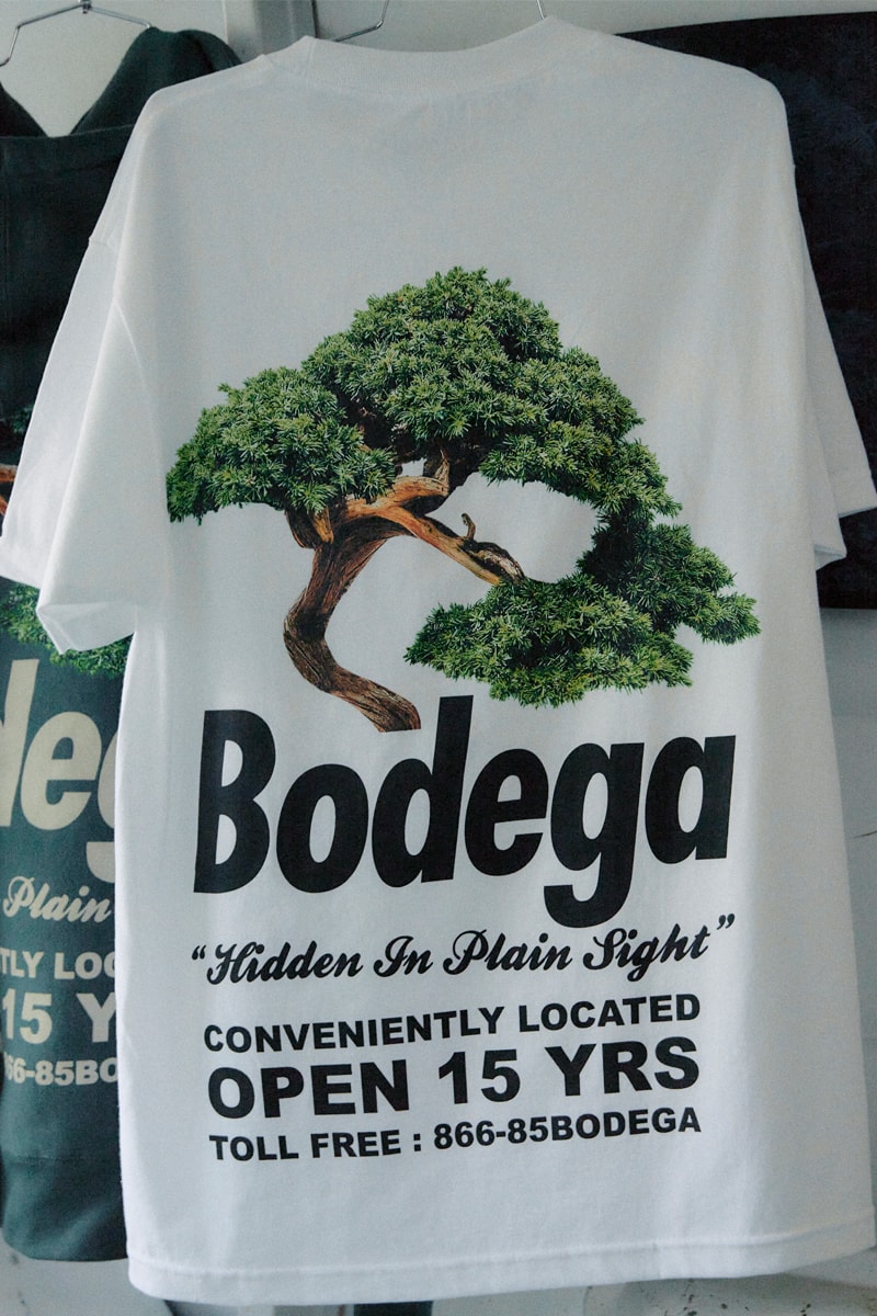 Bodega Pleasures collaboration capsule california boston bonzai camping SS21 packing list built to last hidden in plain sight release drop