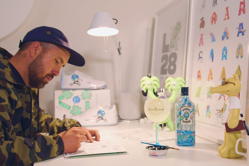 A Closer Look at the Steven Harrington-Designed Bombay Sapphire Bottle