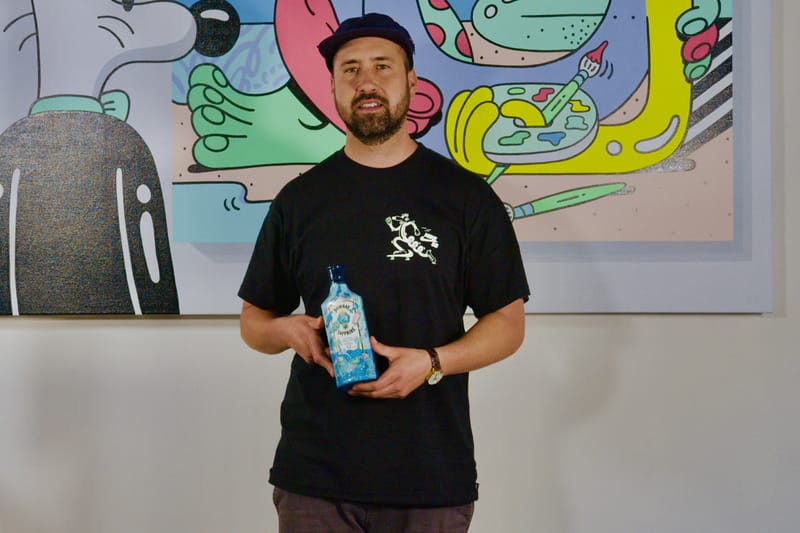 Bombay Sapphire Unveils New Bottle Collaboration With Steven Harrington