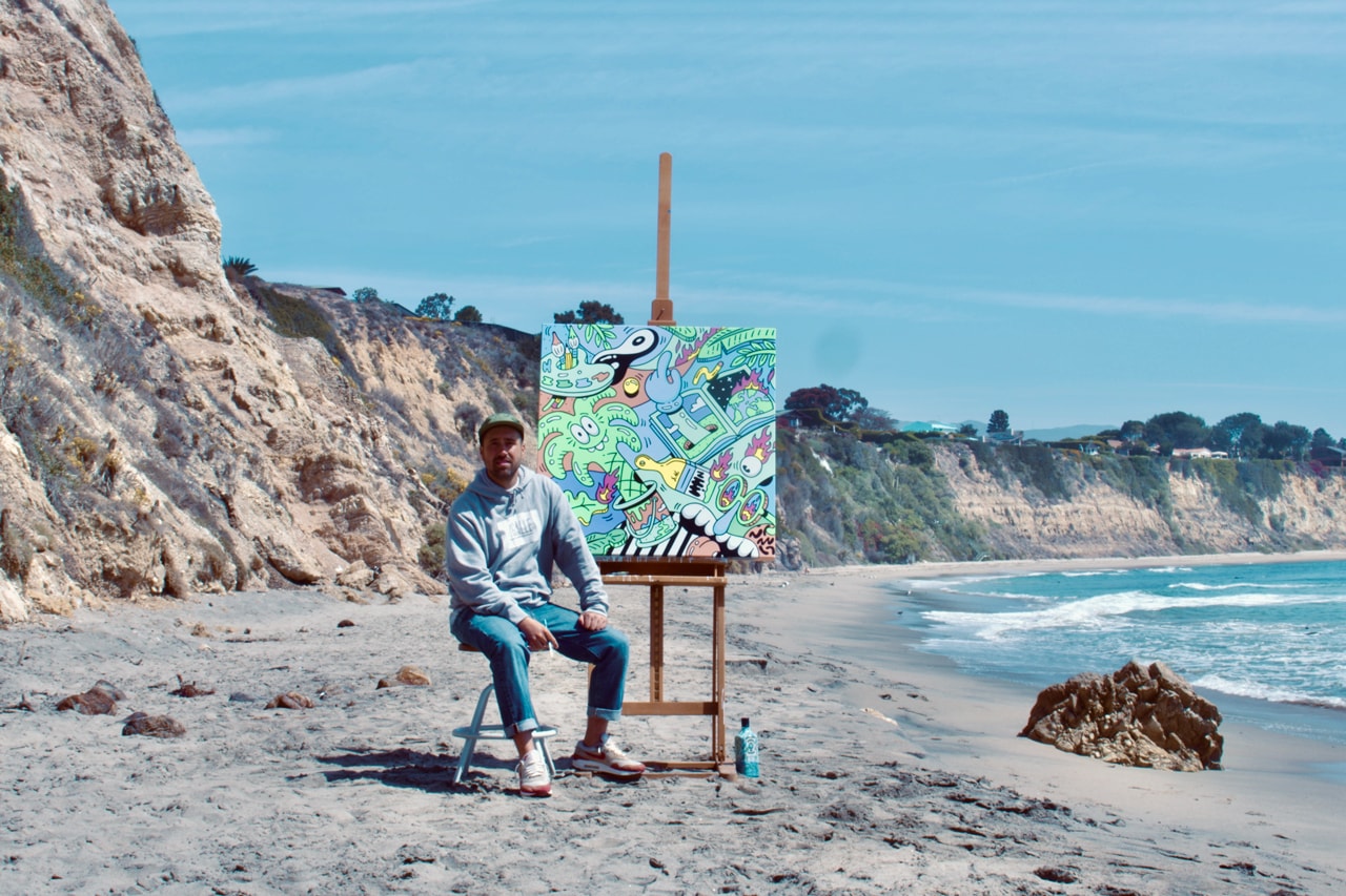 bombay artist collaboration sapphire line steven harrington interview feature inspiration behind illustrations creative process learn