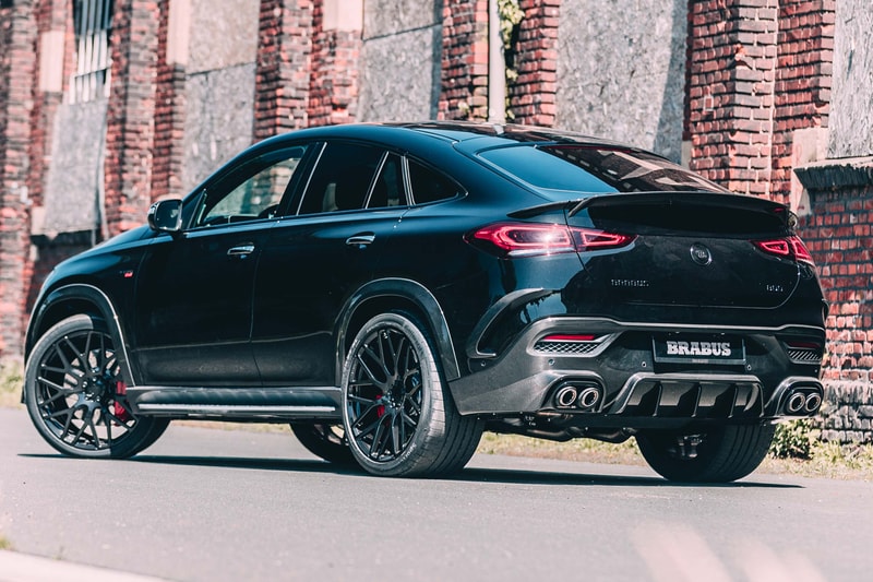 Brabus Mercedes-AMG GLE 63 S 4MATIC+ Coupe SUV Tuned Power BiTurbo V8 800 HP 737 lb-ft Torque 0-62 MPH Top Speed Custom Widebody Blacked Out G Wagon