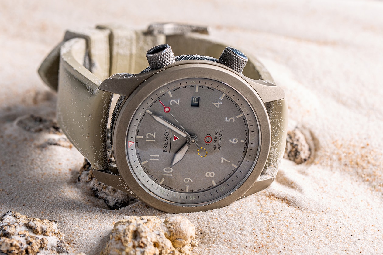 Grade 5 titanium watch scorched but survives multiple ejector seat tests.