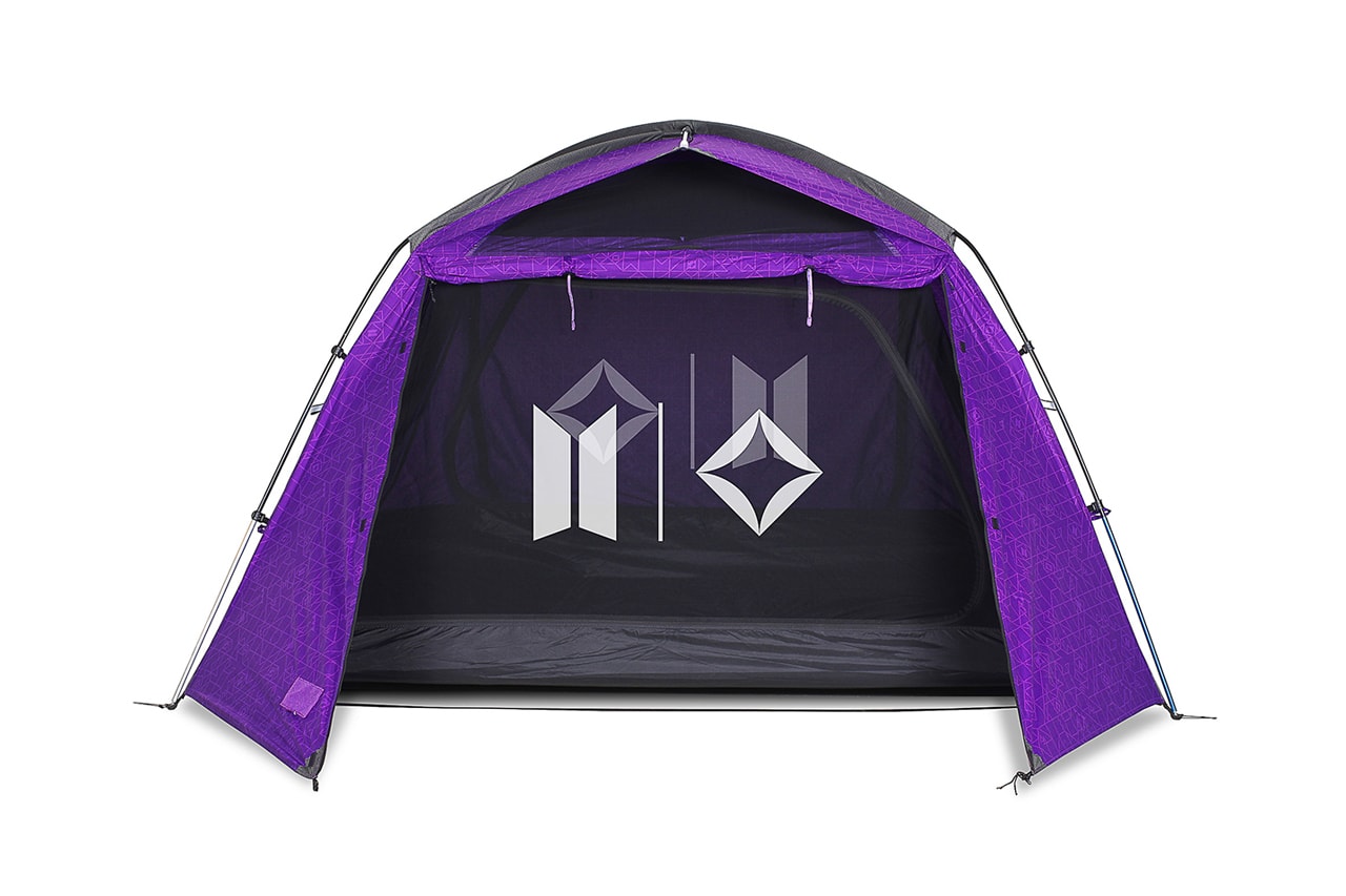 BTS Helinox Outdoor Camping Collection Part 2 Release Info K pop South Korea Collaboration Purple