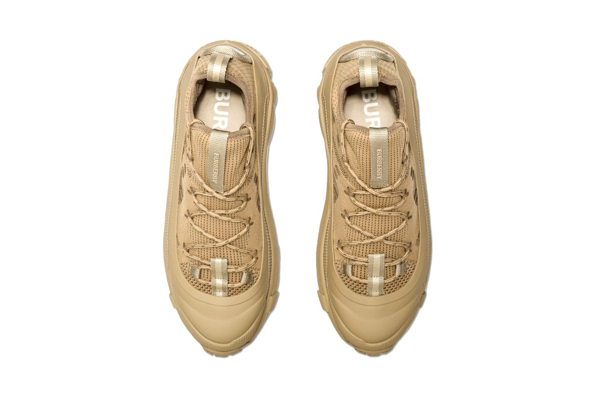 burberry arthur shoe sneaker british tan tread sole official release date info photos price store list buying guide